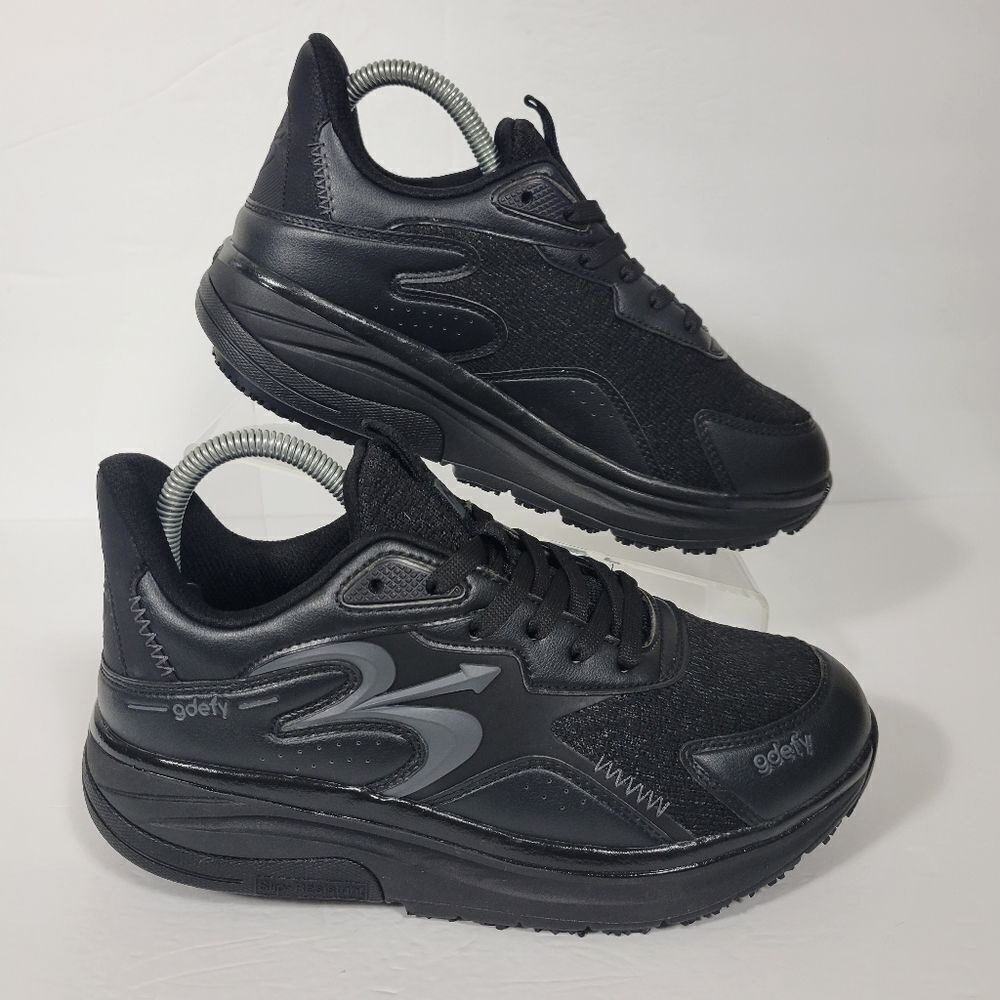 GDEFY Gravity Defyer Energiya Black Athletic Shoes Men Size 8 TB9037FBL-M - Picture 5 of 9